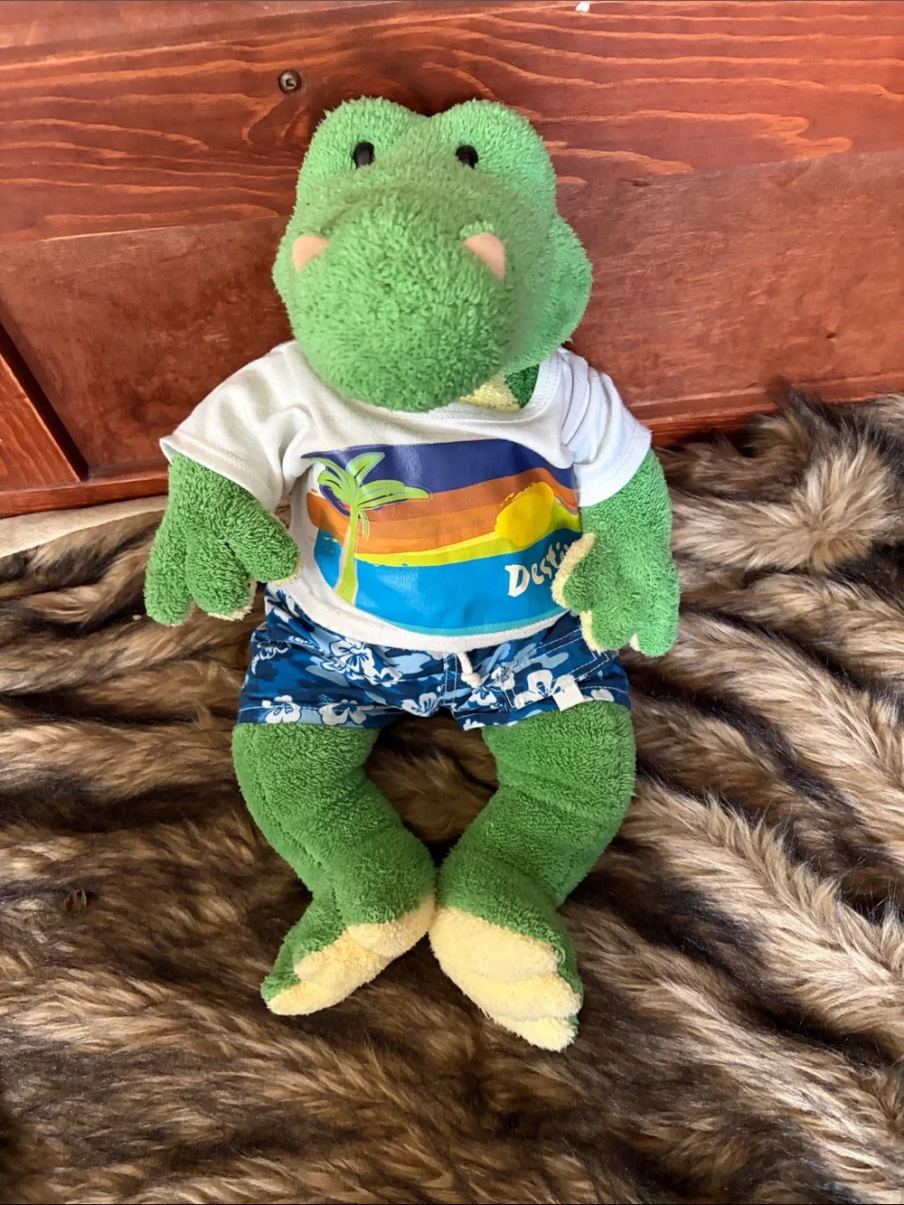 build a bear floppy gator florida With 3 outfits summer, basketball, birthday